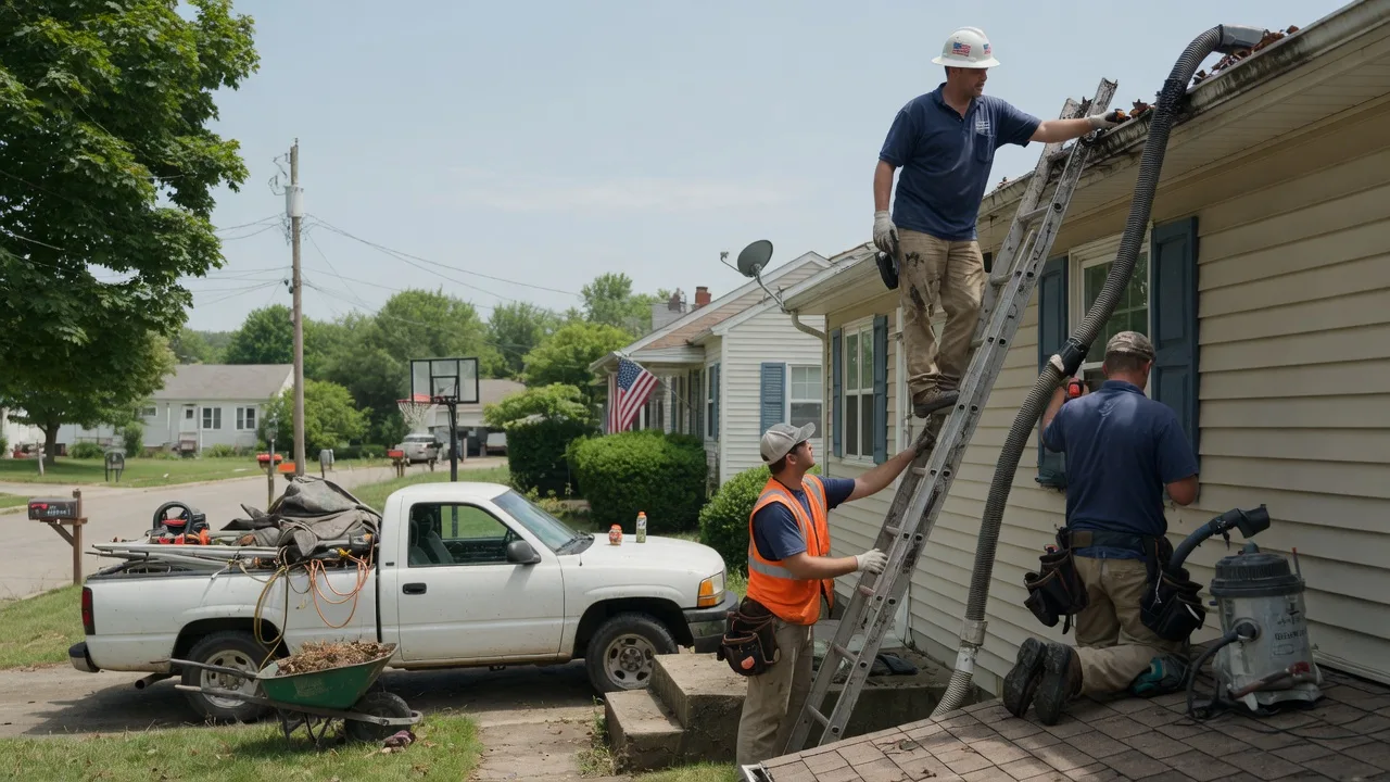 Gutter Installation in West York, IL near me